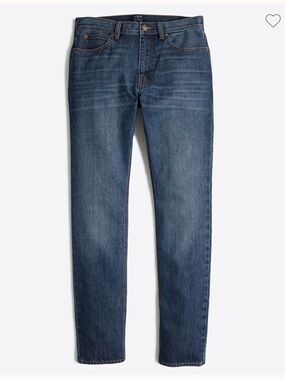 Men’s J.Crew Factory The Sutton Denim Jean Medium Wash Size 36x32